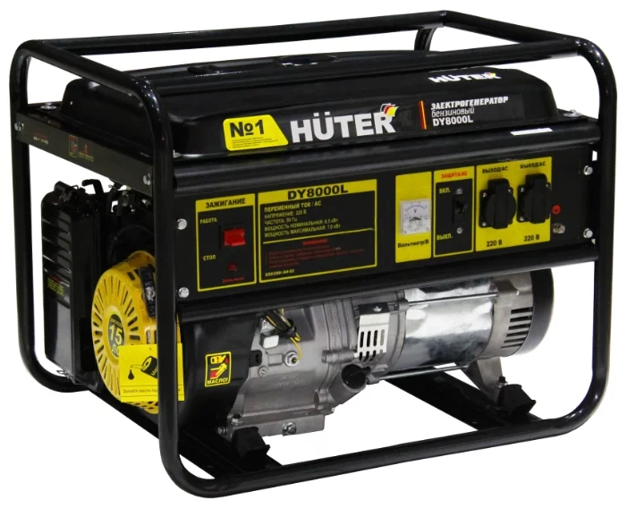 Бензиновый электрогенератор Huter DY11000L