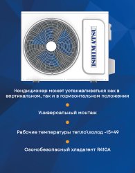 Напольно-потолочная сплит-система Ishimatsu ANP36H