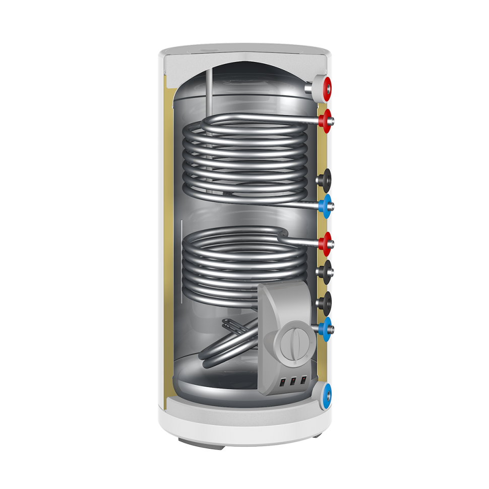 Накопительный электрический водонагреватель Thermex IRP 200 V (combi) PRO