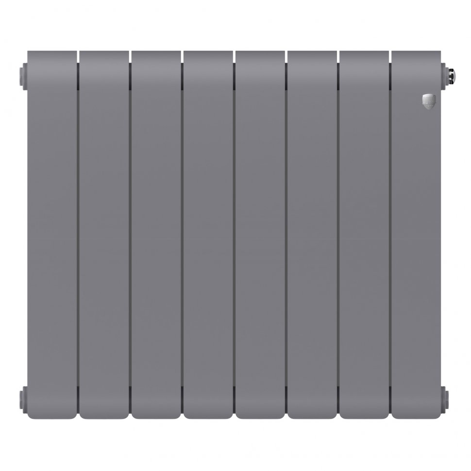 Биметаллический радиатор отопления Royal Thermo Infinity 500 8 секций Silver Satin