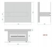 Напольный биокамин Lux Fire Консул 2 800 БКН-К2-800