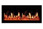 Каминокомплект Royal Flame Lindos с очагом 5D V-ART 40 серый графит