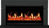 Каминокомплект Royal Flame Lindos с очагом 5D V-ART 40 серый графит
