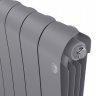 Биметаллический радиатор отопления Royal Thermo Infinity 500 10 секций Silver Satin