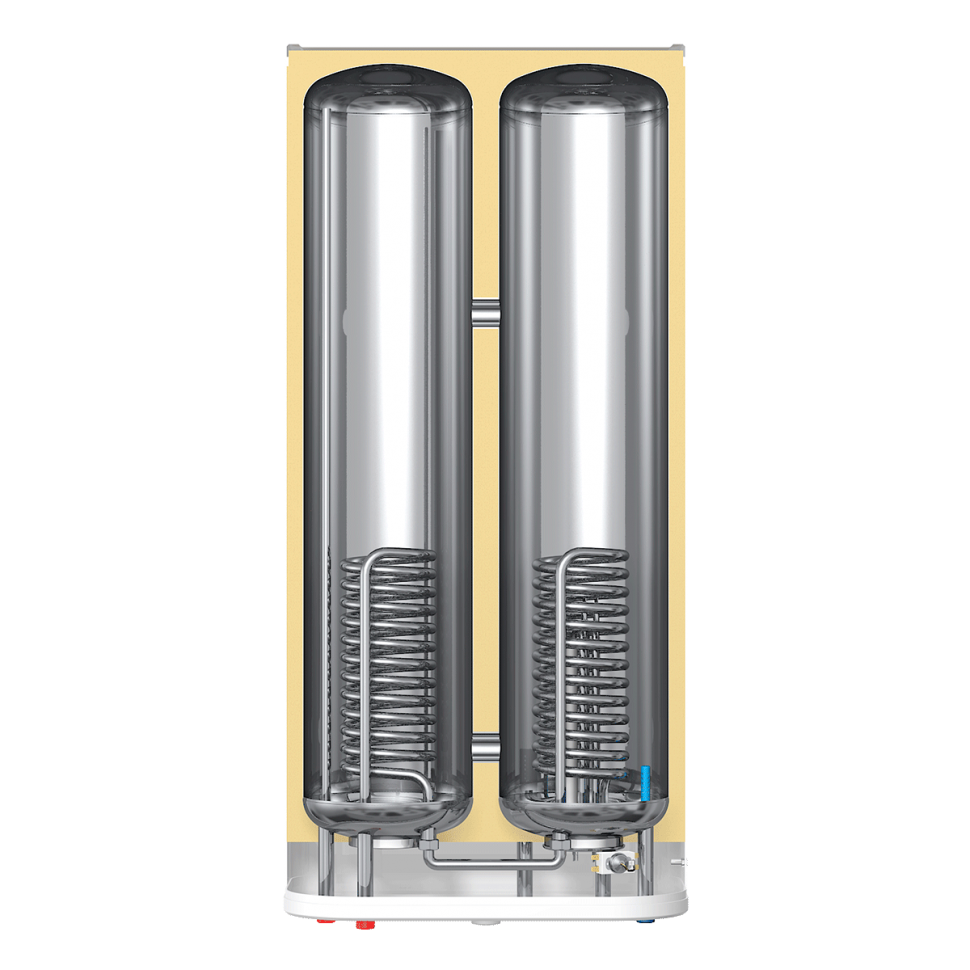 Накопительный электрический водонагреватель Thermex Flat 80 V Combi