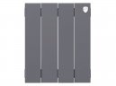 Биметаллический радиатор отопления Royal Thermo PianoForte 300 4 секции Silver Satin