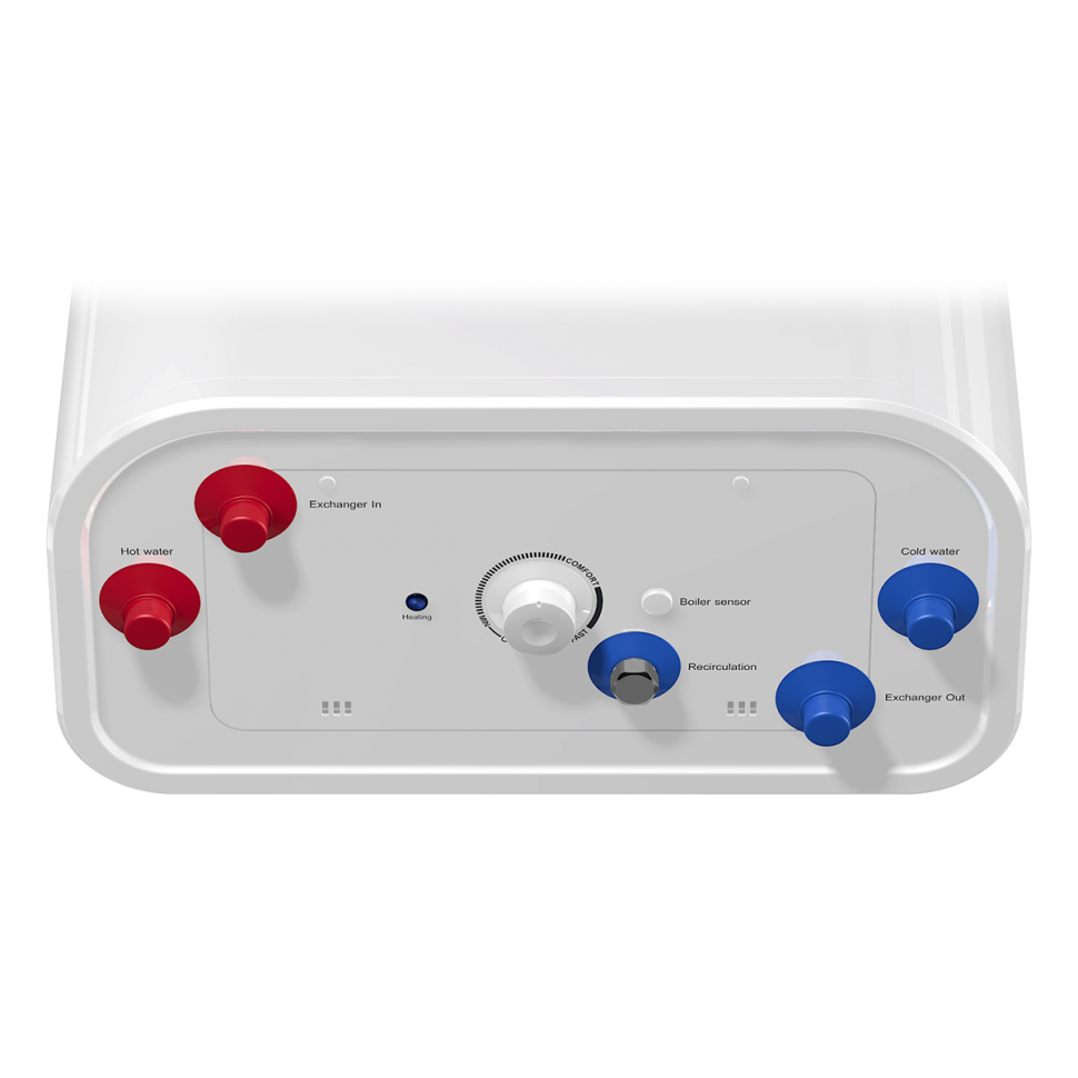 Накопительный электрический водонагреватель Thermex Flat 100 V Combi