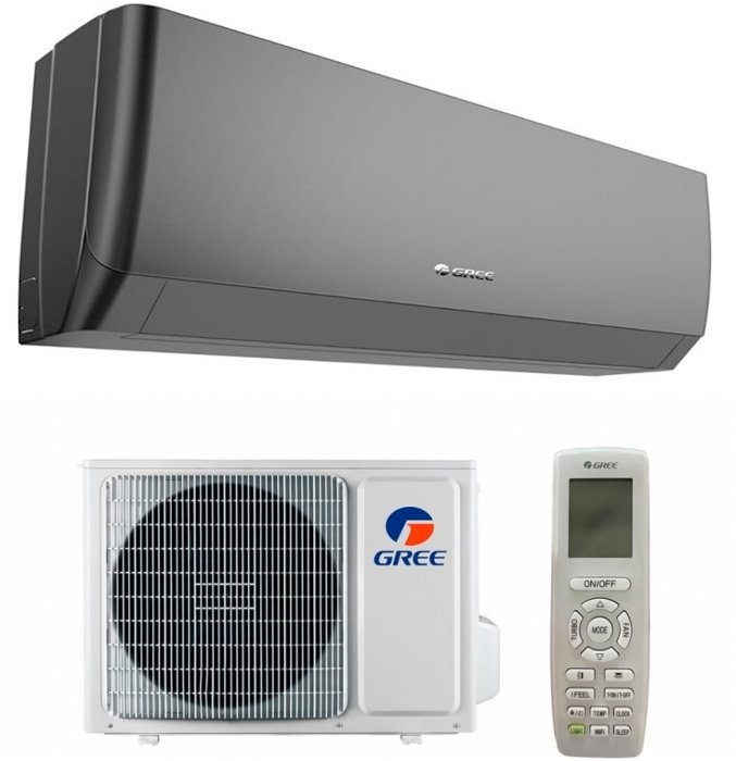 Сплит-система Gree GWH24AGEXF-K6DNA4A Pular Inverter Arctic Black