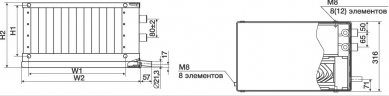 Водяной охладитель Shuft WHR-W 500х300/3