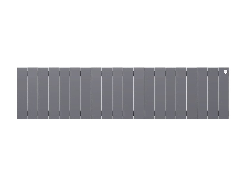 Биметаллический радиатор отопления Royal Thermo PianoForte 300 20 секций Silver Satin