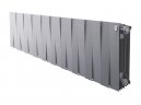 Биметаллический радиатор отопления Royal Thermo PianoForte 300 20 секций Silver Satin