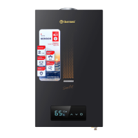 Газовый проточный водонагреватель Thermex S 20 MD Sensor Art Black