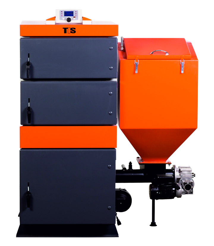 Твердотопливный котел Белкомiн TIS Eko N 25 кВт DUO
