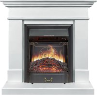 Каминокомплект Royal Flame California STD SFT с очагом Majestic FX Black белый (разборный)