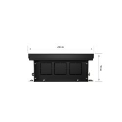 Внутрипольный конвектор Royal Thermo Atrium 90/200/1100-DG-U-NA