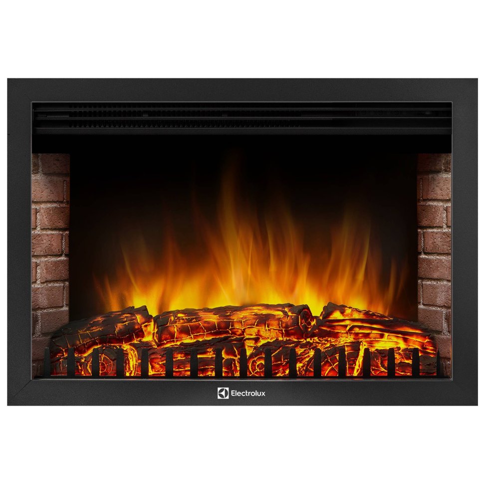 Каминокомплект Firelight Bianco 30 с очагом Electrolux EFP/P-3020LS шпон беленый дуб