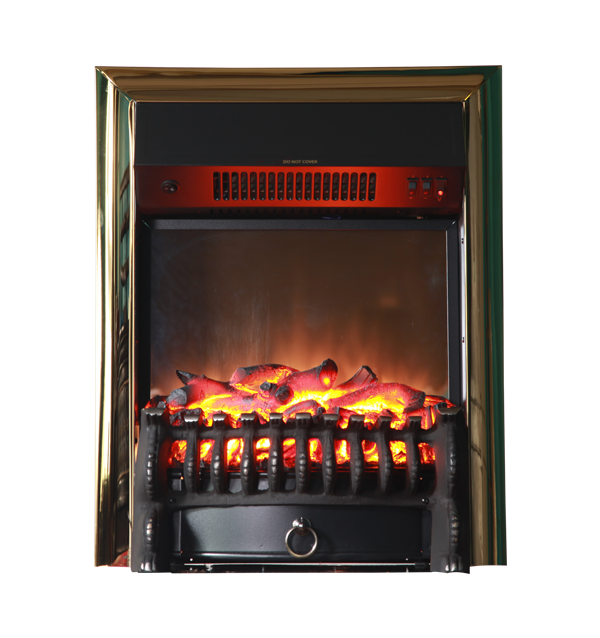 Каминокомплект Interflame Берта с очагом Fobos FX M Brass дуб