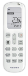 Внутренний блок мульти сплит-системы Hisense AMS-12UW4RVETG00(S) Premium Silver Free Match DC Inverter