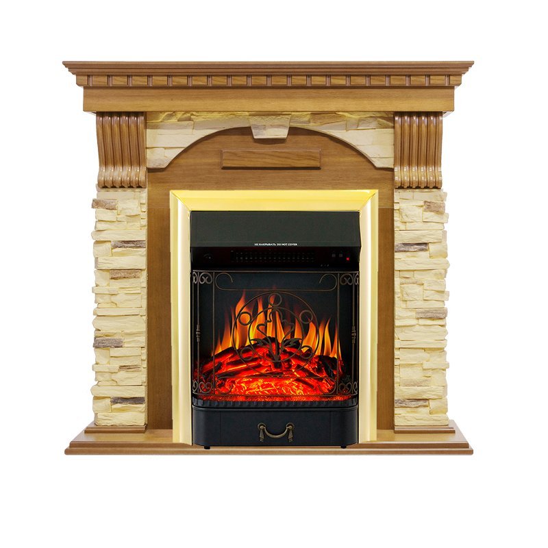 Каминокомплект Royal Flame Dublin с очагом Majestic FX Brass