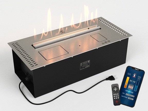 Автоматический биокамин Good Fire 600 RC INOX АБК-600 RC INOX