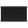 Биметаллический радиатор отопления Royal Thermo Infinity 500 12 секций Noir Sable