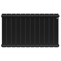 Биметаллический радиатор отопления Royal Thermo Infinity 500 12 секций Noir Sable