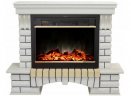 Каминокомплект RealFlame Country 26 WT с очагом MoonBlaze LUX Black/Brass