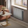 Биметаллический радиатор отопления Royal Thermo PianoForte 500 VDR80 6 секций Silver Satin