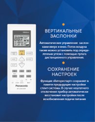 Настенная сплит-система Panasonic CS-PZ25WKD/CU-PZ25WKD