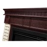 Каминокомплект Firelight Bricks 30 с очагом Electrolux EFP/P-3020LS камень бежевый/шпон темный дуб