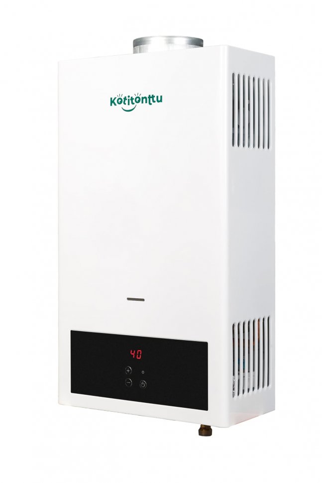Проточный газовый водонагреватель Kotitonttu Suari S10 EM (20 кВт)