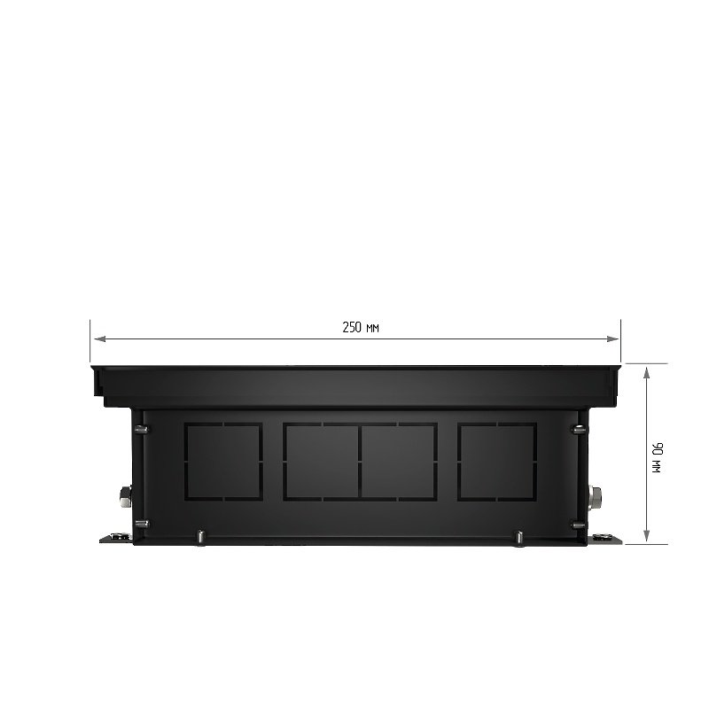 Внутрипольный конвектор Royal Thermo Atrium 90/250/1300-DG-U-AU