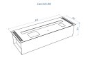 Автоматический биокамин Good Fire 800 INOX АБК-800 INOX
