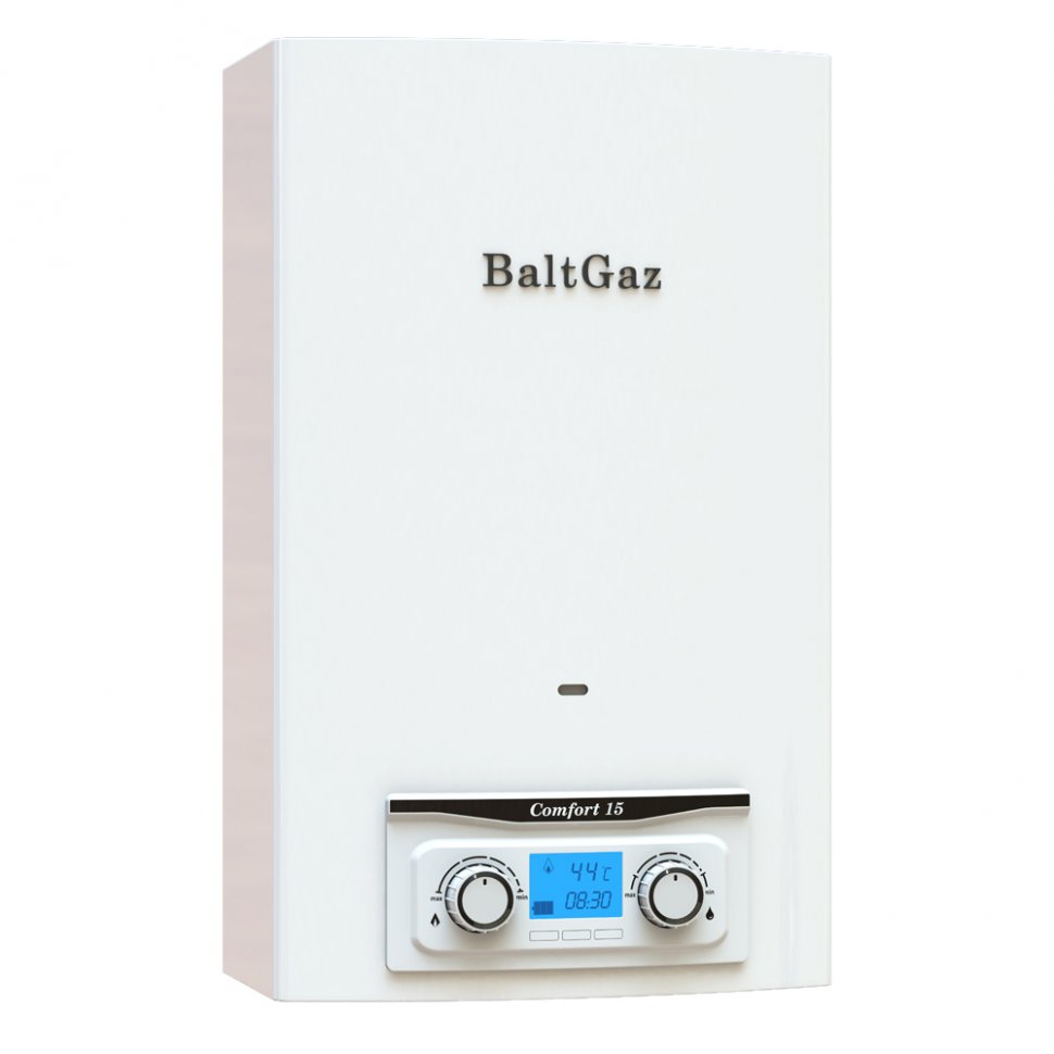 Водонагреватель проточный газовый BaltGaz 15 Comfort