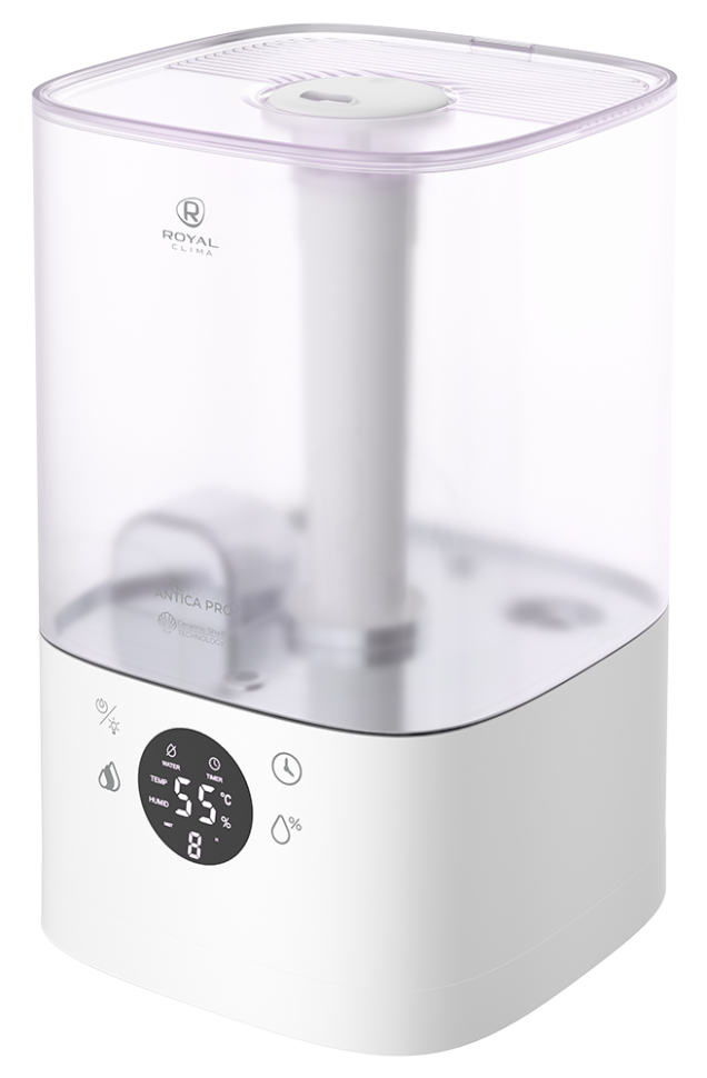 Увлажнитель воздуха ультразвуковой Royal Clima RUH-ANP300/4.3E-WT Antica Pro