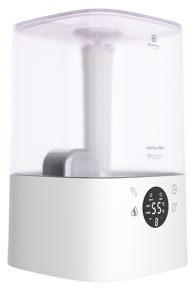 Увлажнитель воздуха ультразвуковой Royal Clima RUH-ANP300/4.3E-WT Antica Pro