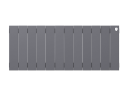 Биметаллический радиатор отопления Royal Thermo PianoForte 300 12 секций Silver Satin