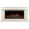Каминокомплект Royal Thermo Aurora RTFP/P-AR40LS + портал Firelight Olympia 42/40/36 слоновая кость с патиной