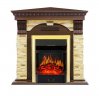Каминокомплект Royal Flame Dublin угловой с очагом Majestic FX Brass