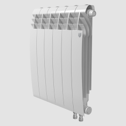 Биметаллический радиатор отопления Royal Thermo BiLiner 500 V 12 секций Bianco Traffico
