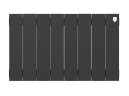 Биметаллический радиатор отопления Royal Thermo PianoForte 300 8 секций Noir Sable