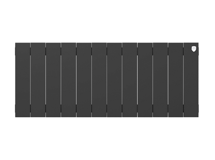 Биметаллический радиатор отопления Royal Thermo PianoForte 300 12 секций Noir Sable