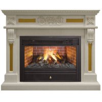 Каминокомплект RealFlame Corsica 26 WT с очагом 3D Novara
