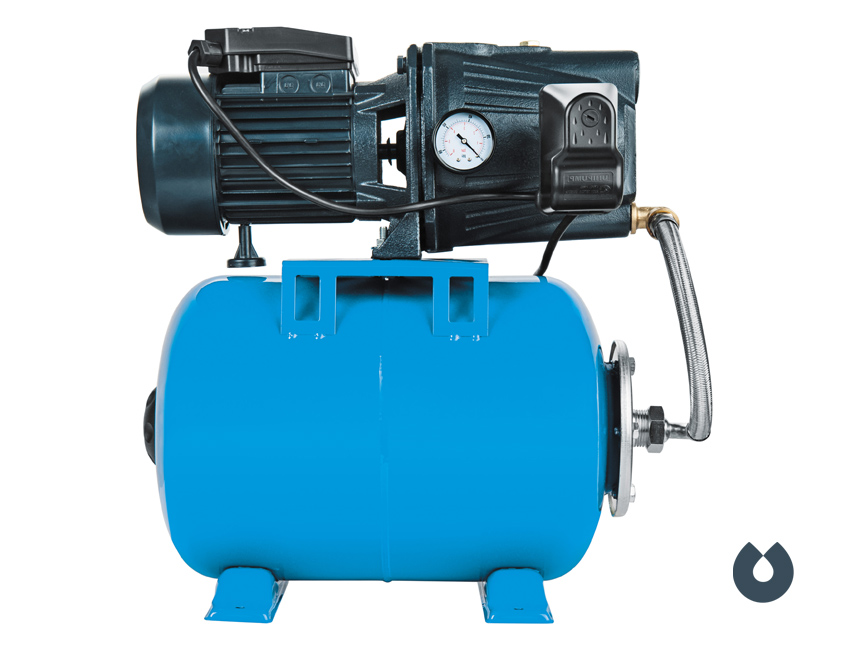 Насосная станция Unipump AUTO JET 60 S (бак 24 л)