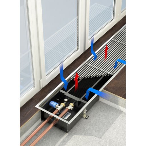 Внутрипольный конвектор VARMANN Ntherm 230.90.800