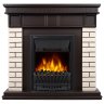 Каминокомплект Firelight Bricks Classic с очагом Electrolux EFP/P-1020LS камень бежевый/шпон темный дуб