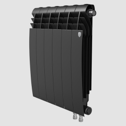 Биметаллический радиатор отопления Royal Thermo BiLiner 500 V 12 секций Noir Sable