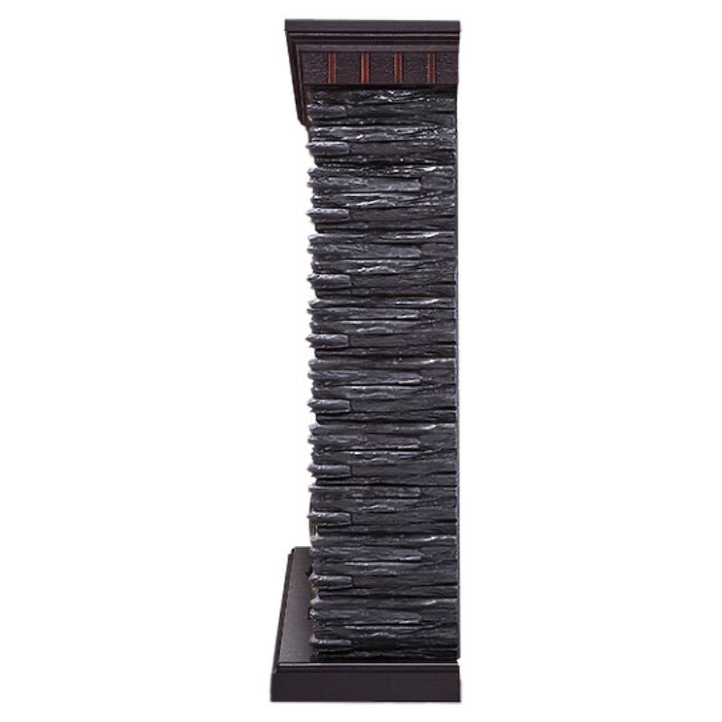 Каминокомплект Firelight Porto Classic с очагом Electrolux EFP/P-1020LS камень черный/шпон венге