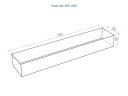 Автоматический биокамин Lux Fire Smart Flame 1600 RC Inox