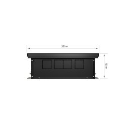 Внутрипольный конвектор Royal Thermo Atrium 110/300/900-DG-U-LB
